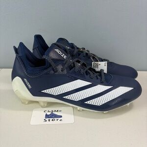 Adidas Adizero Electric. 1 Football Cleats Shoes Navy White IF1915 Men's Sz 12